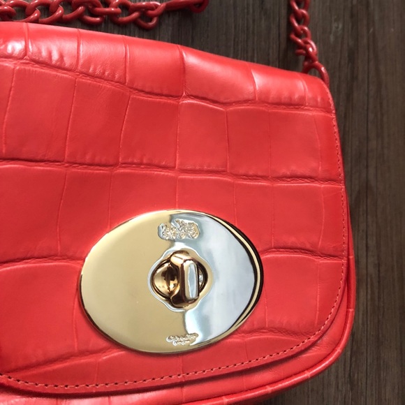 🍊Bright Orange Coach Bag🍊 NWT - Picture 5 of 8